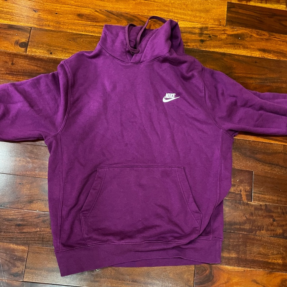 Purple Nike hoodie